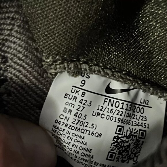 Nike Alpha Menace Elite 3 Football Cleats Size 9 Travis Kelce T-Rex Camo 🔥🔥🔥 - Picture 10 of 10